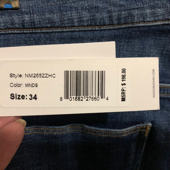 Hudson Byron Jeans Men 34 NEW - Picture 7 of 7